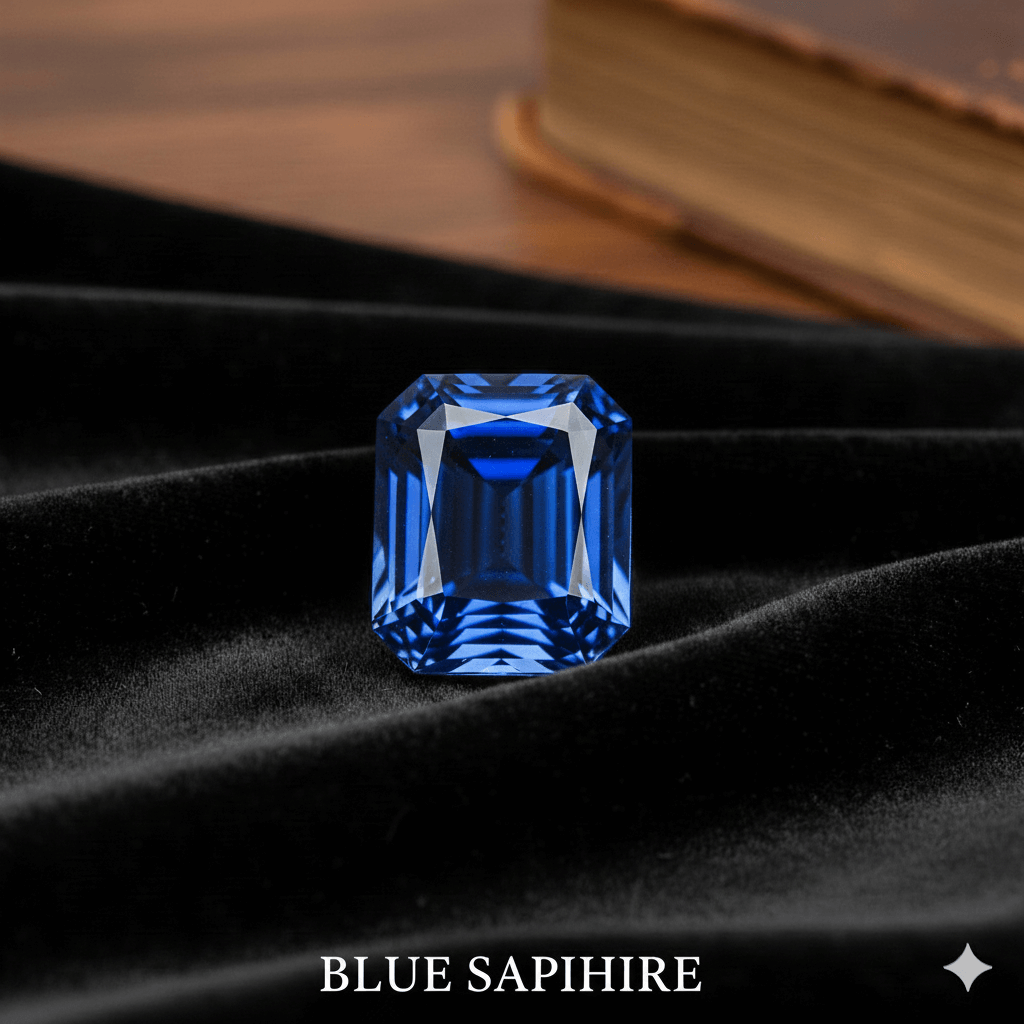 Blue sapphire gemstones 